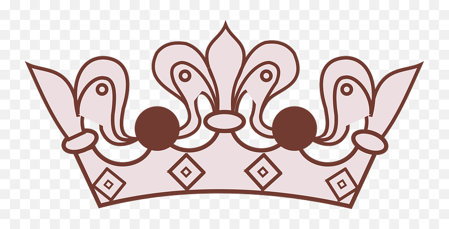 Princess Crown Blue Png Svg Clip Art For Web - Download Gold Crown Clipart Emoji,Emoji Movie Princess
