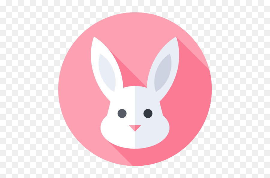 Rabbit - Free Animals Icons Emoji,Easter Bunny Emoticon For Facebook