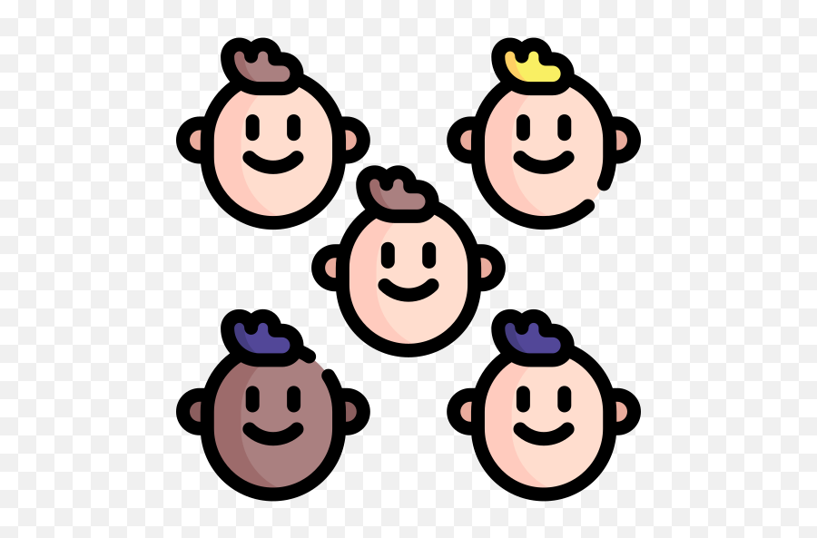 Children - Free People Icons Emoji,Thinking Emoticon For Children