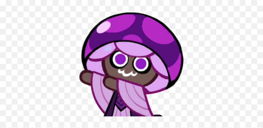 Poison Mushroom Cookiekingdom Cookie Run Wiki Fandom Emoji,Running Emoji Black Hair