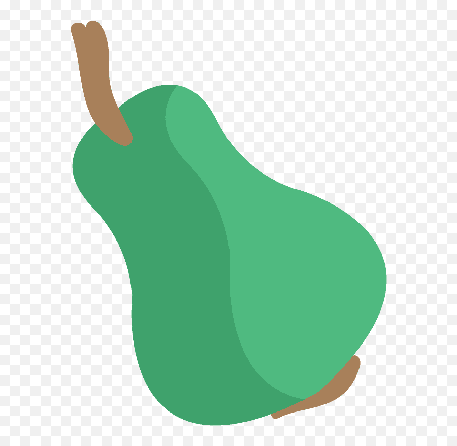 Pear Emoji Clipart - Fresh,Pear Emoji