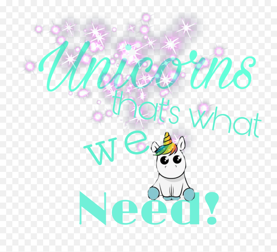 Unicorn Believeinunicorns Unicorn Sticker By Esmee - Happy Emoji,Unicorn Emoji Hat
