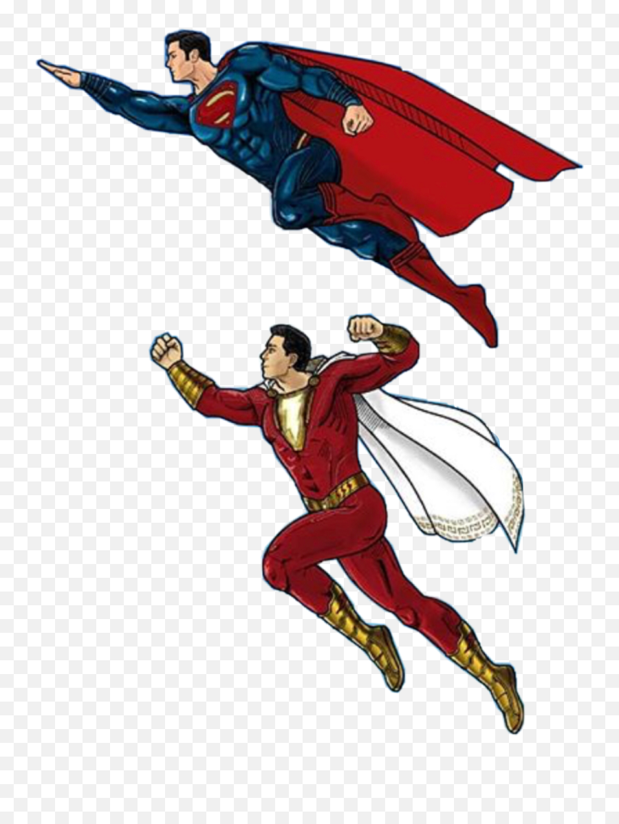 Shazam Superman Sticker - Superman Emoji,Superman Emoji Art