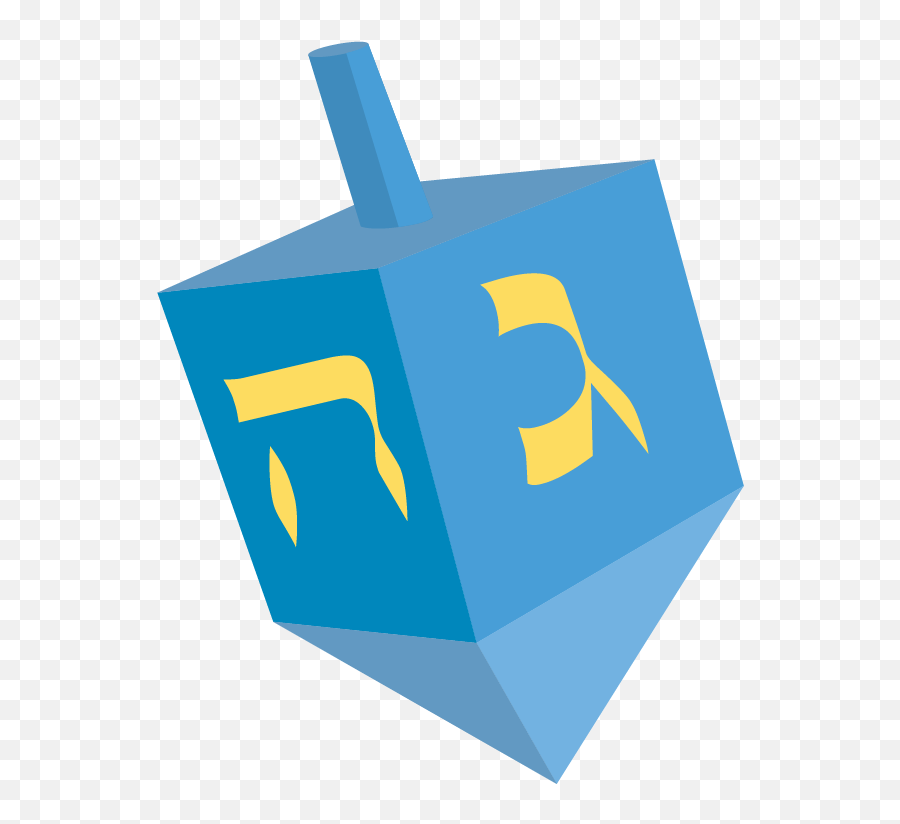 Hanukkah Clipart Dreidel Hanukkah Dreidel Transparent Free - Vertical Emoji,Chanukah Emoji
