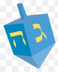 Hanukkah Clipart Dreidel Hanukkah Dreidel Transparent Free - Vertical Emoji,Chanukah Emoji