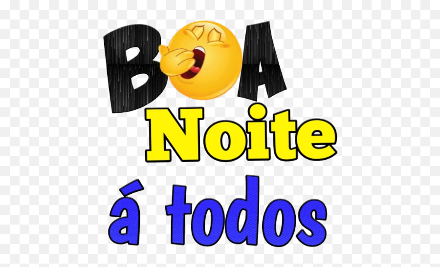 Figurinhas De Boa Noite Para Whatsapp 100 Stickers - Happy Emoji,Mensagens Para Whatsapp Com Emoticons