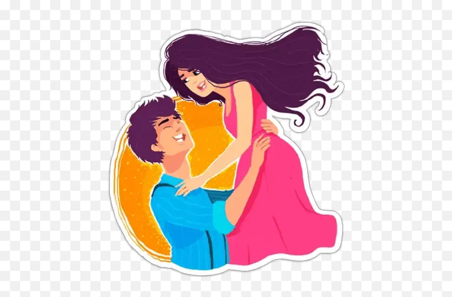 Amor Pareja Whatsapp Imagenes De Emojis - Metadinhas Para Perfil Love Stickers Pics Hd,Emojis De Amor Con Movimiento