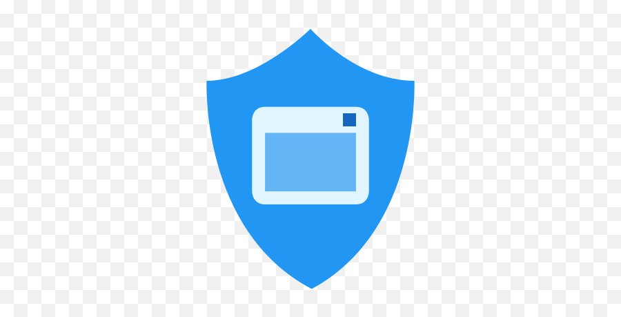 Application Shield Icon - Vertical Emoji,Shield Emoji Png