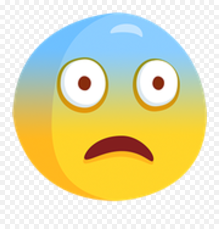 Scary Emoji Png - Fearful Emoji,Scared Emoji