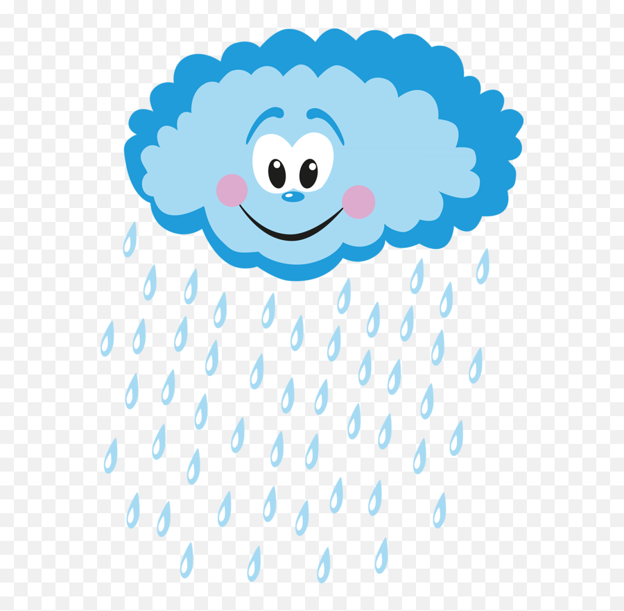 Rain Clipart File Folder Emojis - Smiling Rain Clip Art,Rain Emoji