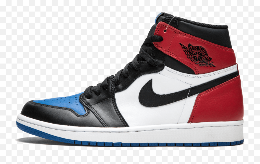 Air Jordan 1 Retro High Og Top 3 - 555088 026 Transparent Background Jordan Shoes Png Emoji,Emoticon |3