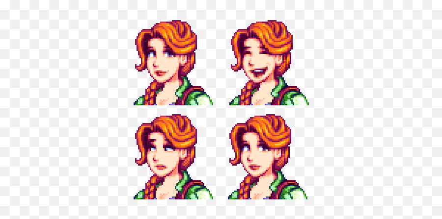 Stardew Valley - Stardew Valley Characters Leah Emoji,Stardew Valley Chickens Emotions