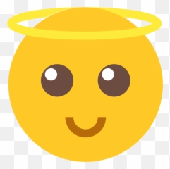 Free Transparent Smiley Png Download - Transparent Background Angel Emoji Png,Angel Emoji