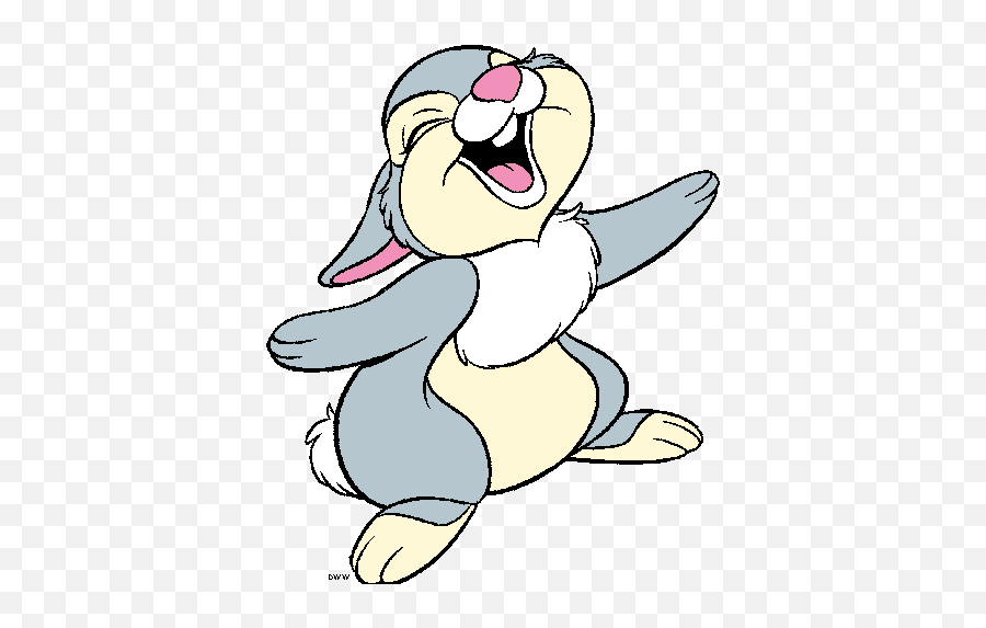 Free Bunny Clipart Download Free Clip Art Free Clip Art On - Tambor Dibujo Bambi Emoji,Hopping Rabbit Emoticon Gif