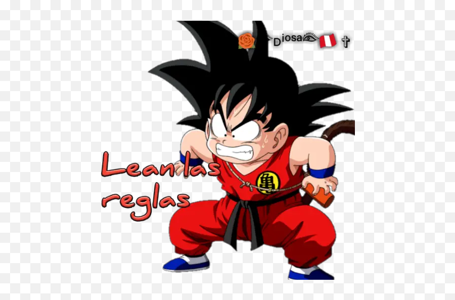 Stickers For Whatsapp - Dragon Ball Goku Son Emoji,Goku Emoji