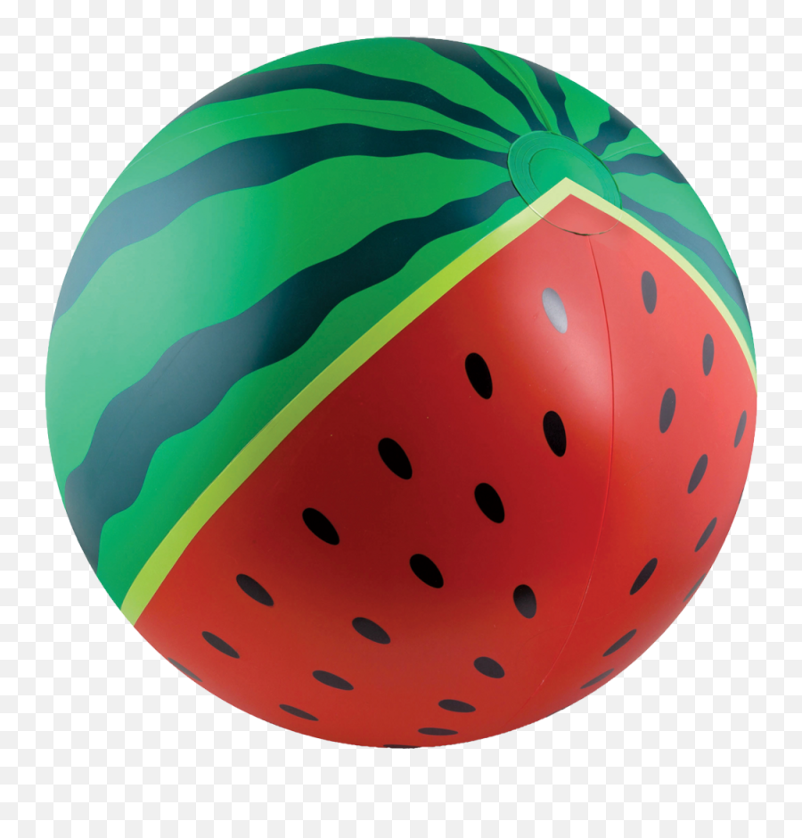Novelty Inflatables And Pool Floats - Giant Watermelon Beach Ball Emoji,Inflatable Floating Emoji