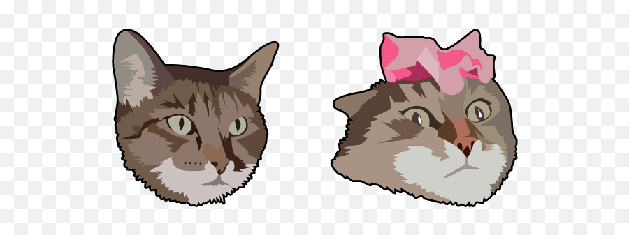 Funny Cats Cursors Collection - Sweezy Custom Cursors Soft Emoji,Cats Memes To Express Emotion