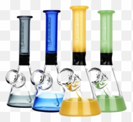Pulsar Fixed Bowl Mini Beaker Bongs U0026 Water Pipes - Laboratory Flask Emoji,Beaker Emoji