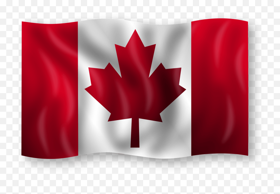 Canadian Flag Clipart - Moving Picture Of Canadian Flag Emoji,Canadian Emoji
