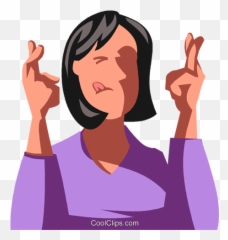 Fingers Crossed - Clip Art Crossed Fingers Emoji,Fingers Crossed Emoji