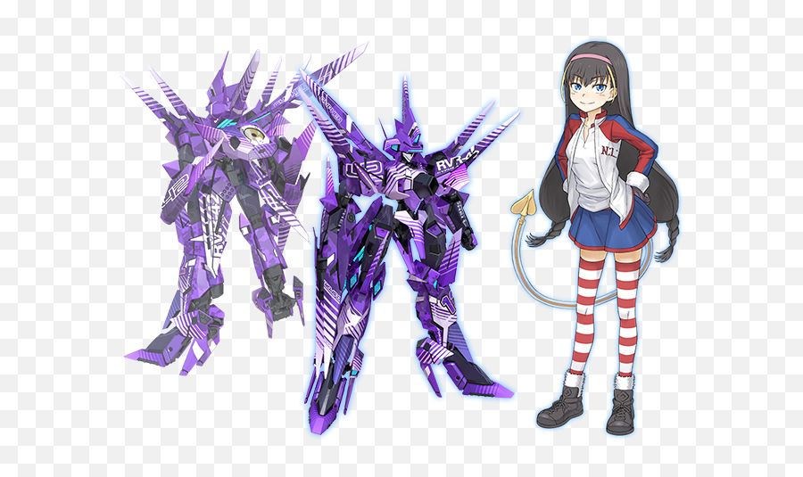 Virtual - On Retrospective A Certain Magical Virtualon Lessar In A Certain Magical Index Iii Emoji,Misaka Clone Emoticon