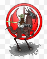 Star Wars Maestro Yoda And Kybuck - Star Wars Clone Trooper Emoji,Star Wars Emoticons Download