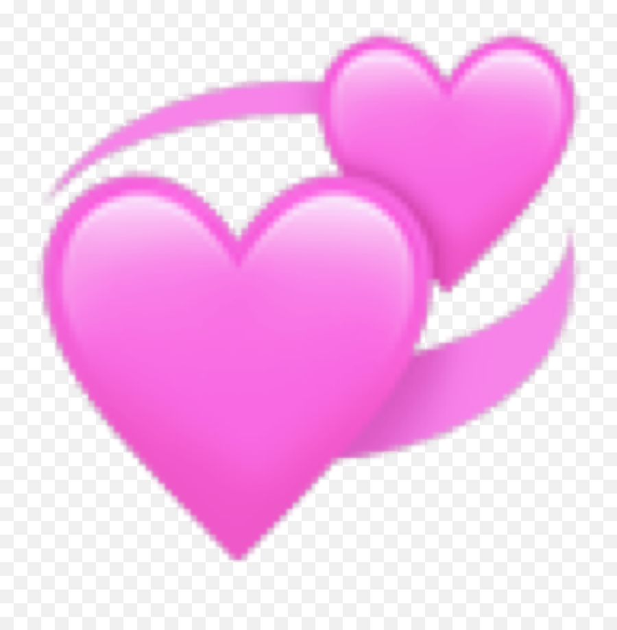 Heart Hearts Aesthetic Emoji Pink - Heart Png Emoji,Twitter Flower Emoticons