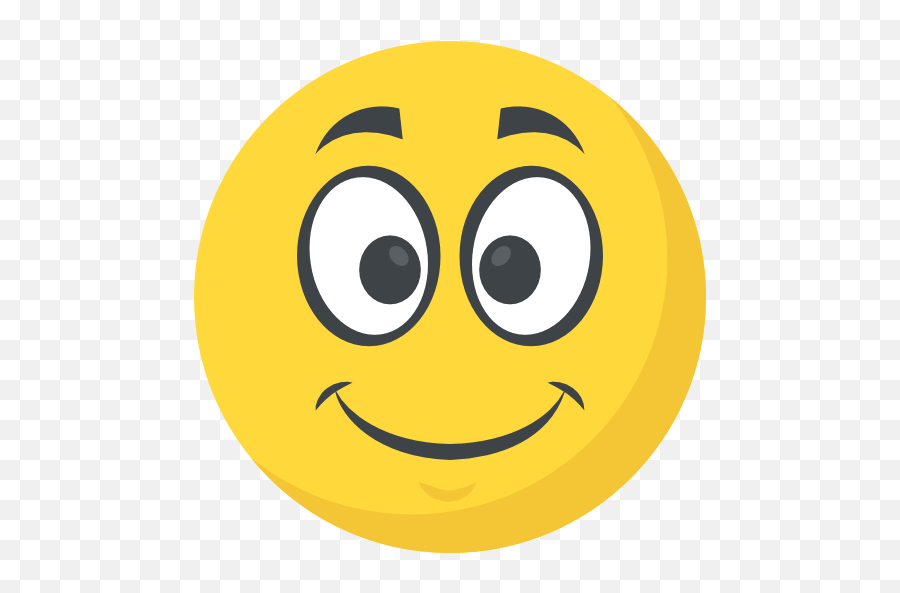 Happy - Free Smileys Icons Wide Grin Emoji,Character Emoticons Images