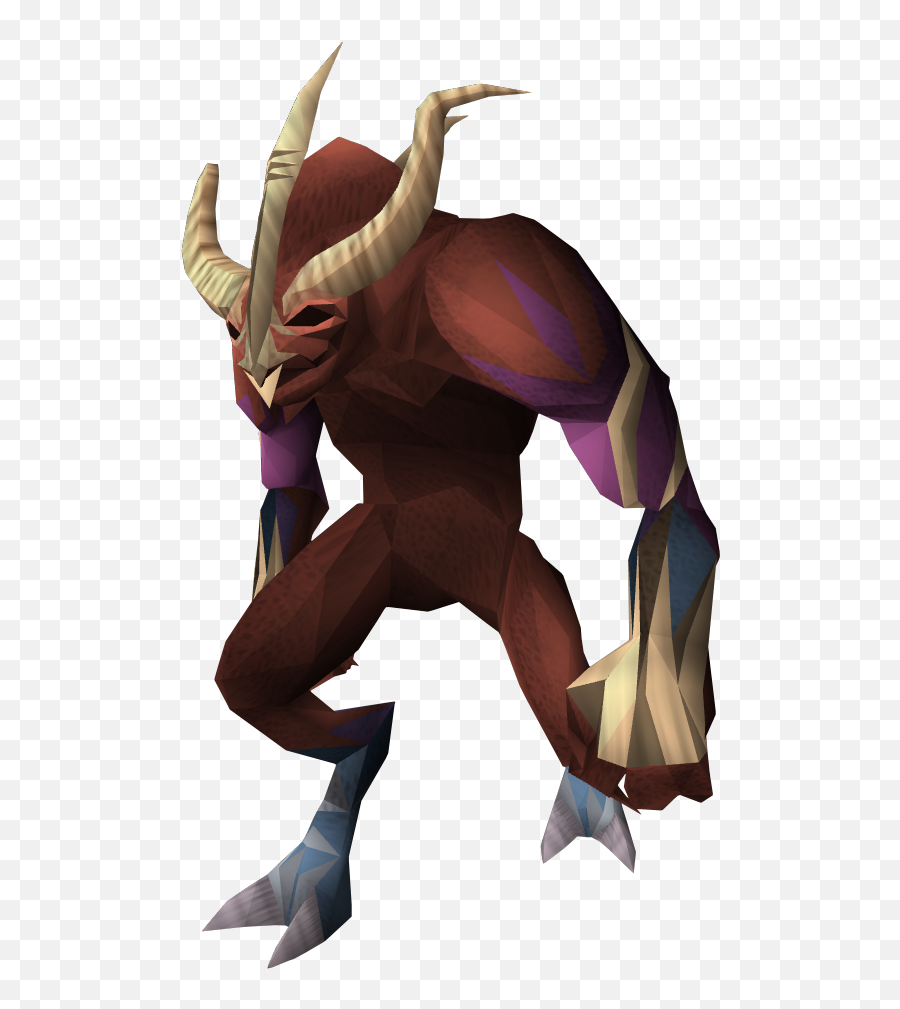 Demon Png Transparent - Runescape 3 Graphics Lesser Demon Emoji,Doom Slayer Emoji Png