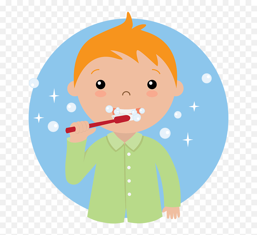 Early Dental Care - Clip Art Cute Brush Teeth Emoji,Brushing Teeth Emoticon