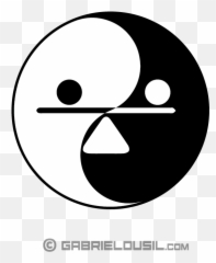 Yin Yang - 3 Yin Yangs Sideways Emoji,Yin Yang Emoticon