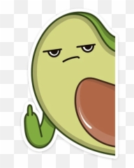 Icons Discover Telegram - Sticker Emoji,Avacado Emoticon