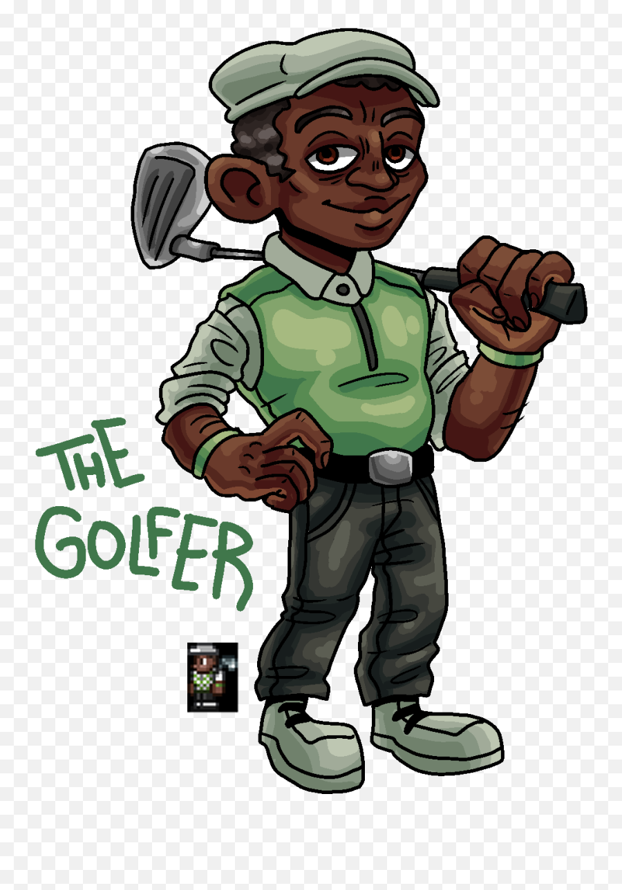 The Golfer Likes To Hit Balls Terraria Emoji,Terraria Npc Emoticons