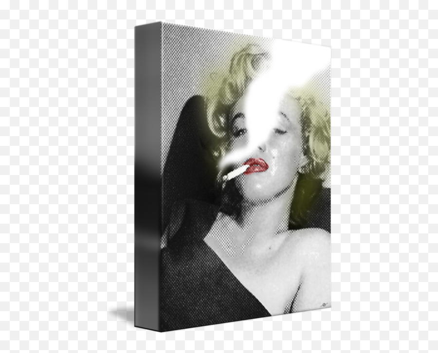 Marilyn Monroe Smokes By Tony Rubino Emoji,Emoji Movie Marilyn