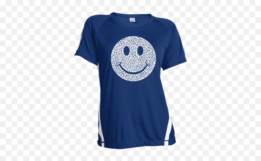 Smiley Face Ladies Polyester T - Shirt Emoji,Large Emoticons Pictures