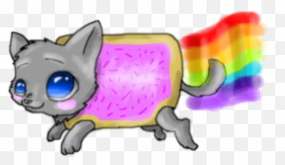 Nyan Cat Wiki - Nyan Cat Art Png Full Size Png Download Emoji,Nyan Cat Emoticon Dowload