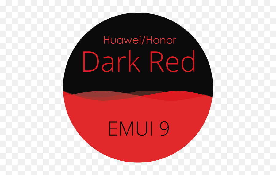Dark Red Emui 91 Theme Black And Red On Google Play - Huawei Dark Mode Apps Emui Emoji,Ios 9.1 Emoji Download Android