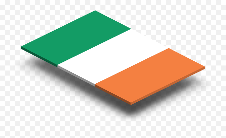 Ireland Flag In Rich Quality Definition - Paper Full Size Emoji,Uk Flag Emoticon Black