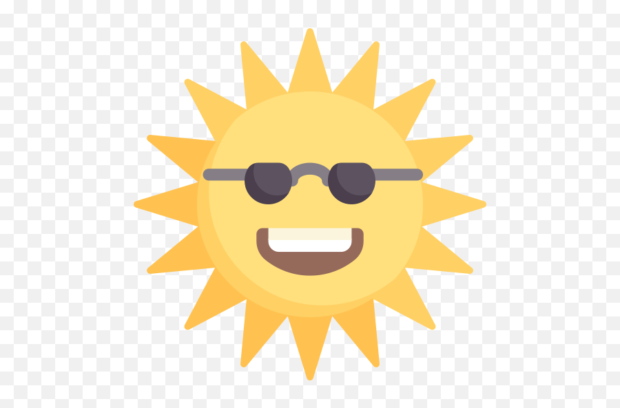 Sun - Free Nature Icons Emoji,Cool Block Emoji