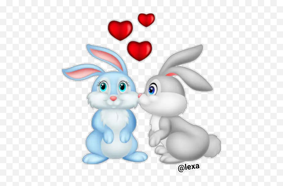 Sticker Maker - U0026quotamor Y Amistadu0026quot Emoji,Bunny Emoji Android