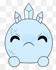 Chilly Slimecicle Stickie 6in U2013 Youtooz Collectibles Emoji,Exhale Emojio