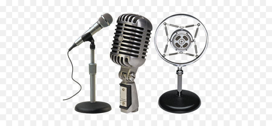 Free Singing Sing Illustrations - Microphone Emoji,Microphone Girl Hand Notes Emoji