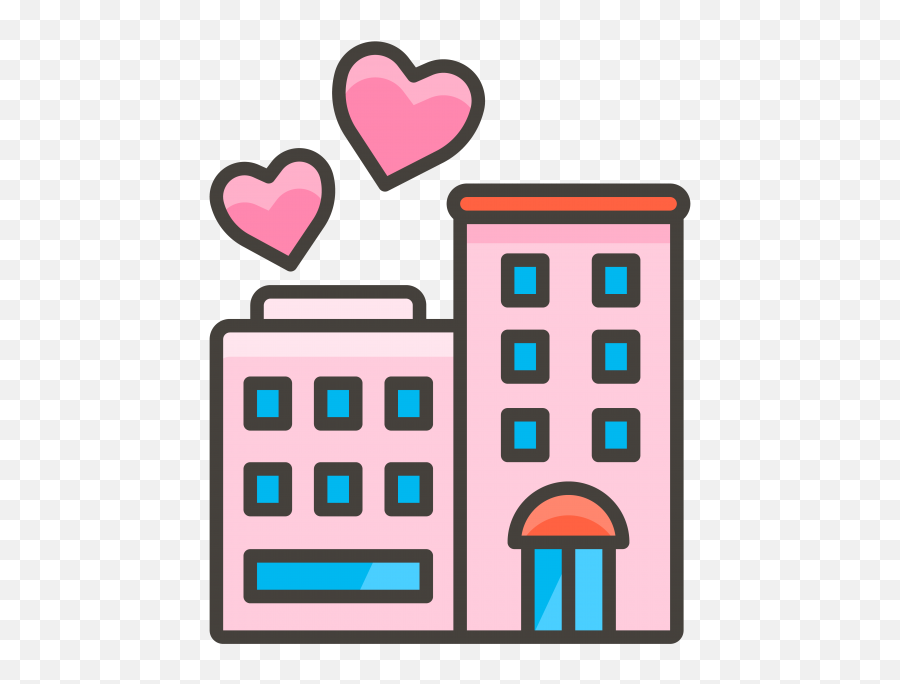 Love Hotel Emoji Icon Png Transparent Emoji - Freepngdesigncom,Three Leaf Clover Emoji