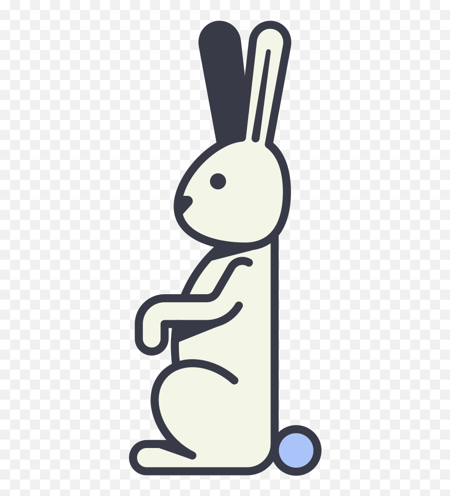 Rabbit Illustration In Png Svg Emoji,Rabbbit Emoji