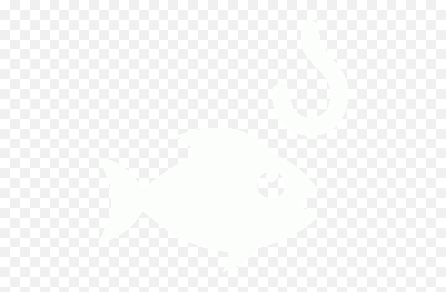 White Fishing Icon - Fishing White Icon Png Emoji,Fishing Emoticon