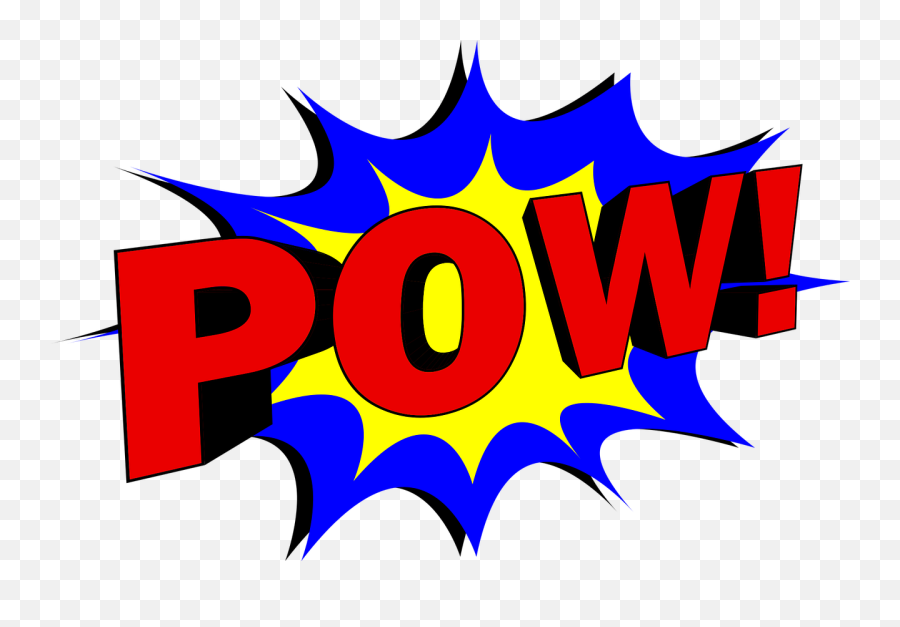 200 Free Superhero U0026 Hero Vectors - Pixabay Pow Comic Png Emoji,Superman Emoji Symbol