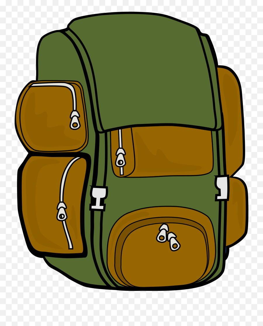 Backpack Clipart Free Clipart Images - Backpack Clip Art Emoji,Emoji Backpack For Boys