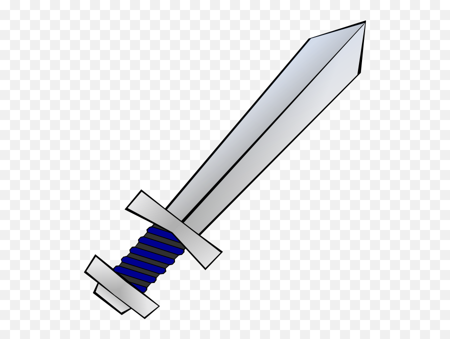 Knight Sword Clip Art - Sword Drawing Cartoon Emoji,Paper Knife Emoji
