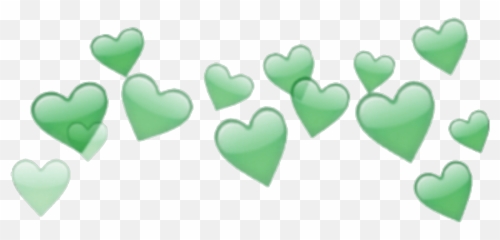 Green Mint Heart Crown Emoji Sticker - Pink Cancer Aesthetic Outfits,Mint Emoji