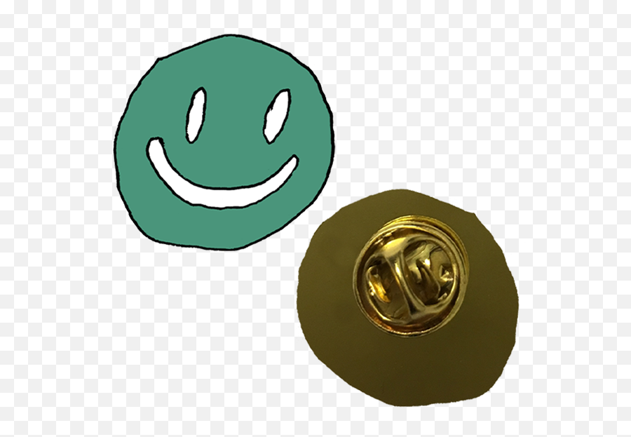 Smiley Face Enamel Pin Digital Album - Mac Demarco Pin Emoji,Cowgirl Emoticon